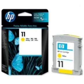 Oryginalny atrament HP C4838AE, HP 11, żółty, 1750 stron, 28 ml, HP Business InkJet 2xxx, projekt